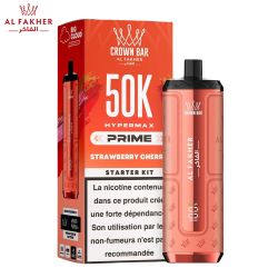 Puff Crown Bar 50K 2x10ml Hyper Max Prime - Al Fakher