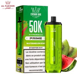 Puff Crown Bar 50K 2x10ml Hyper Max Prime - Al Fakher