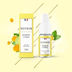 Bonbon Citron 10ml Nic Salt - Roykin