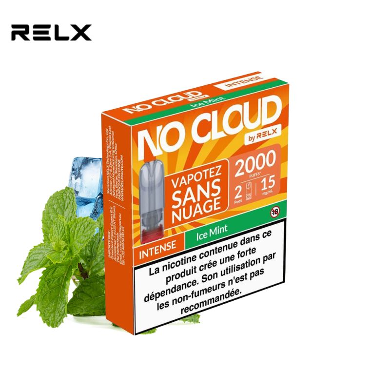 Cartouches No Cloud Intense (2pcs) - Relx