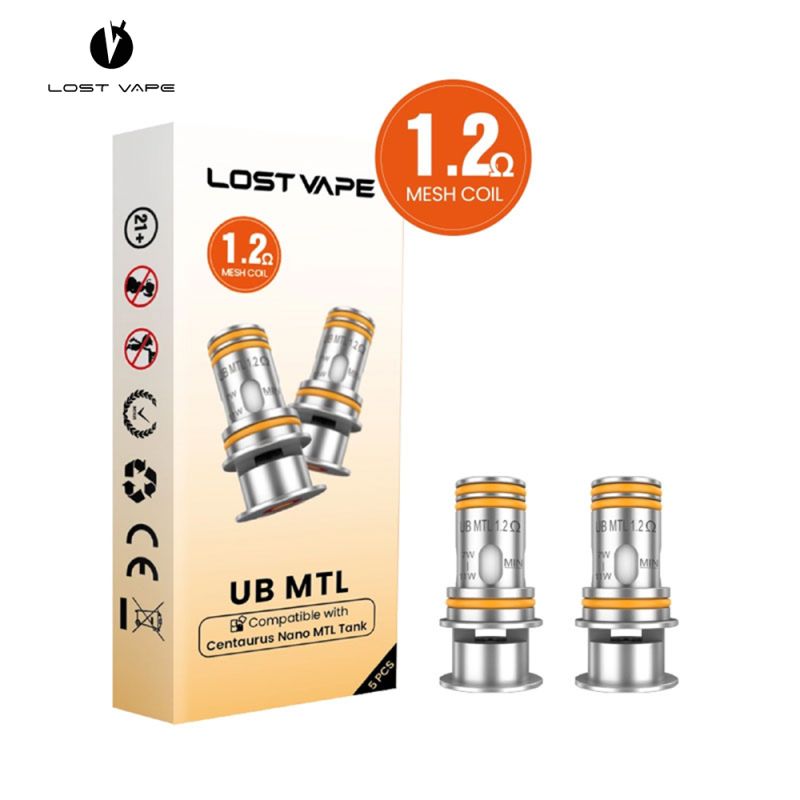 Résistances UB MTL (5pcs) - Lost Vape