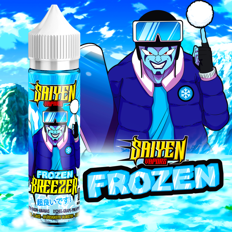 Frozen Breezer 50ml - Saiyen Vapors by Swoke