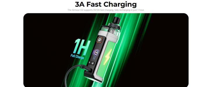 armour g2 vaporesso chargement rapide