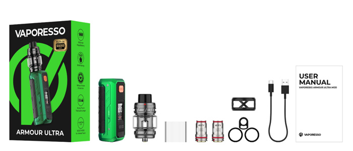 fournisseur kit armour ultra vaporesso
