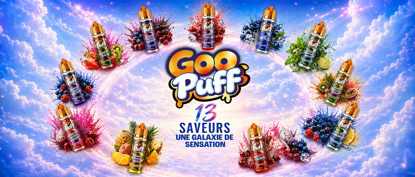 grossiste e liquide goo puff