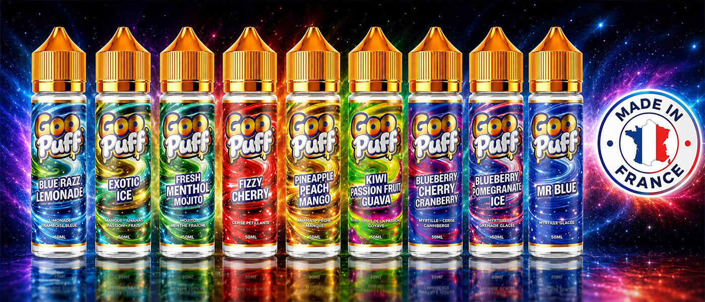 fournisseur e liquide goo puff