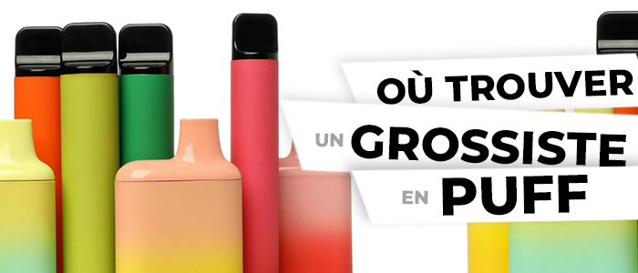 grossiste puff rechargeable