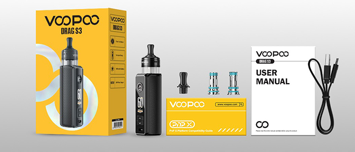 fournisseur pod drag s3 voopoo