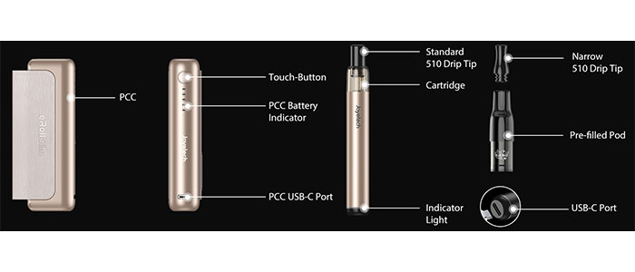 achat en gros kit eroll slim joyetech
