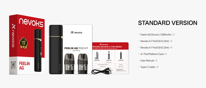 promo grossiste pod feelin ag nevoks