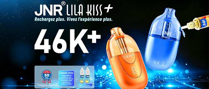 fournisseur puff jnr lila kiss 46k france