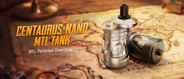 clearomiseur centaurus nano mtl lost vape