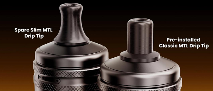drip tip centaurus nano mtl lost vape