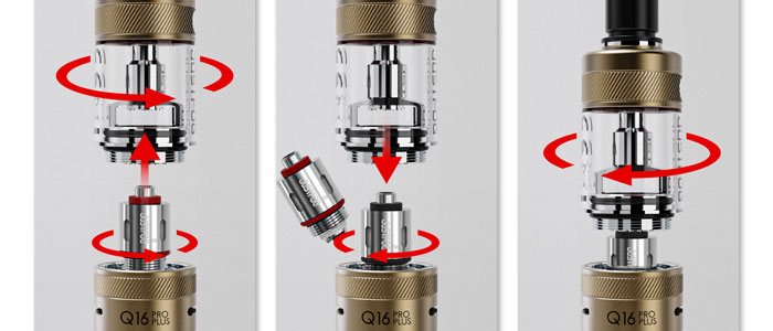 prix en gros clearomiseur q16 pro plus justfog