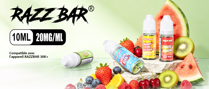 grossiste e liquide razz bar salt