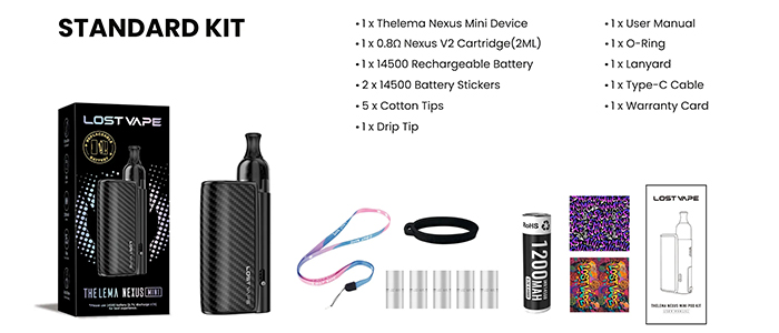 prix fournisseur pod thelema nexus mini lost vape