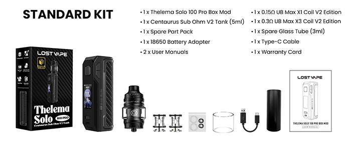 thelema solo 100 pro lostvape grossiste pas cher
