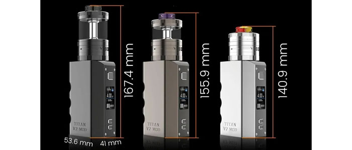 prix grossiste kit titan v2 steam crave