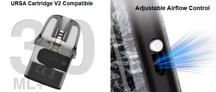 grossiste pas cher cartouche ursa nano 3 lost vape