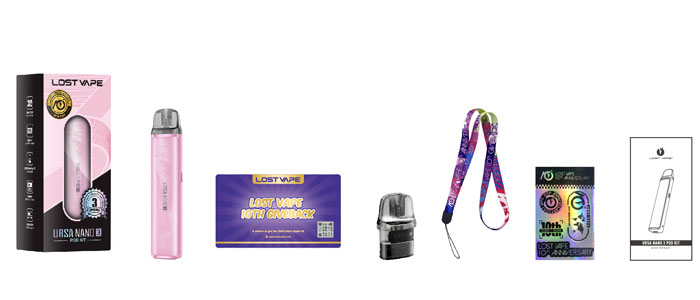 fournisseur en ligne ursa nano 3 lost vape