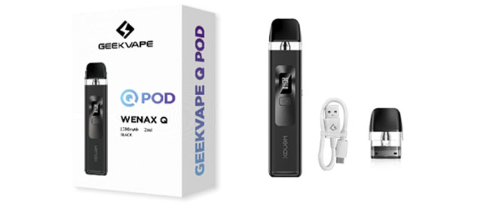 promo grossiste wenax q geek vape
