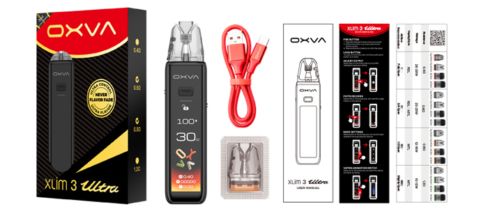 distributeur officiel pod oxva xlim 3 ultra
