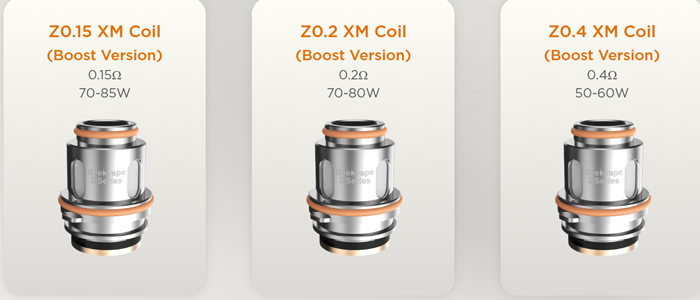 grossiste pas cher coil z xm boost version geekvape