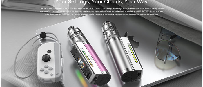 achat en gros kit zelos m80 aspire