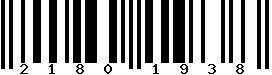 EAN-8 : 21801938 EAN-8 : 21801938