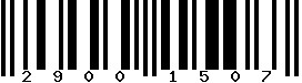 EAN-8 : 29001507 EAN-8 : 29001507