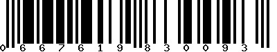 EAN-13 : 0667619830093