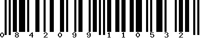EAN-13 : 0842099110532 EAN-13 : 0842099110532