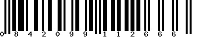 EAN-13 : 0842099112666 EAN-13 : 0842099112666