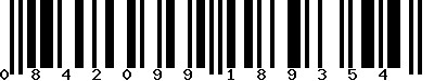 EAN-13 : 0842099189354 EAN-13 : 0842099189354