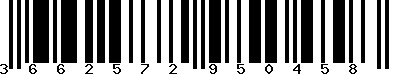 EAN-13 : 3662572950458 EAN-13 : 3662572950458