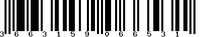 EAN-13 : 3663159066531 EAN-13 : 3663159066531