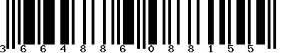 EAN-13 : 3664886088155 EAN-13 : 3664886088155