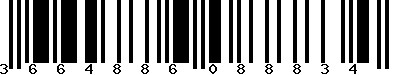 EAN-13 : 3664886088834
