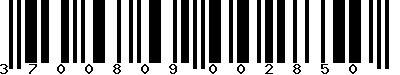 EAN-13 : 3700809002850 EAN-13 : 3700809002850