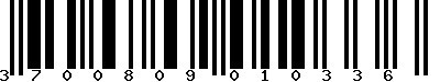 EAN-13 : 3700809010336 EAN-13 : 3700809010336