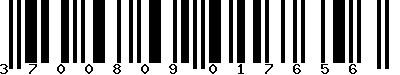 EAN-13 : 3700809017656 EAN-13 : 3700809017656