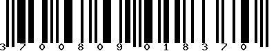 EAN-13 : 3700809018370 EAN-13 : 3700809018370