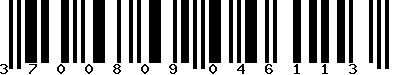 EAN-13 : 3700809046113 EAN-13 : 3700809046113