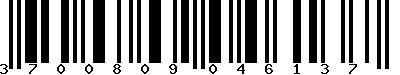 EAN-13 : 3700809046137 EAN-13 : 3700809046137