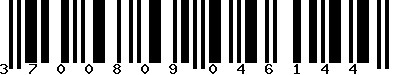 EAN-13 : 3700809046144 EAN-13 : 3700809046144