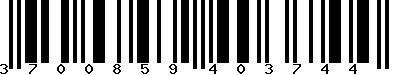 EAN-13 : 3700859403744 EAN-13 : 3700859403744