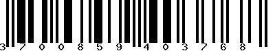 EAN-13 : 3700859403768 EAN-13 : 3700859403768