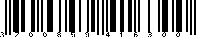 EAN-13 : 3700859416300 EAN-13 : 3700859416300