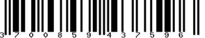 EAN-13 : 3700859437596 EAN-13 : 3700859437596
