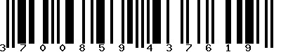 EAN-13 : 3700859437619 EAN-13 : 3700859437619